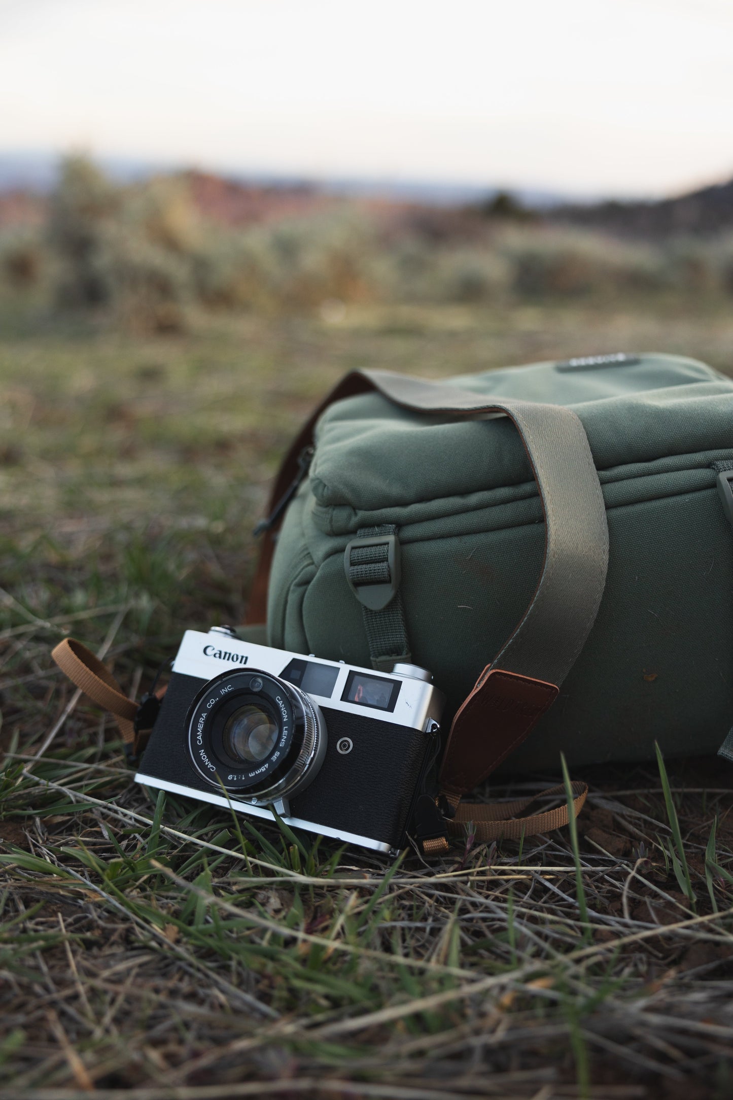 Solid-Colored Camera Straps