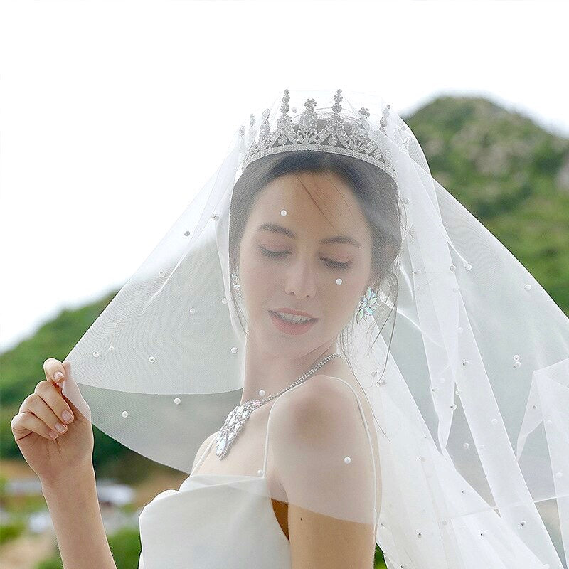 Monaco - French Glamour Bridal Tiara