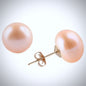 Mabel - Freshwater Pearl Stud Earrings - More Colors Available