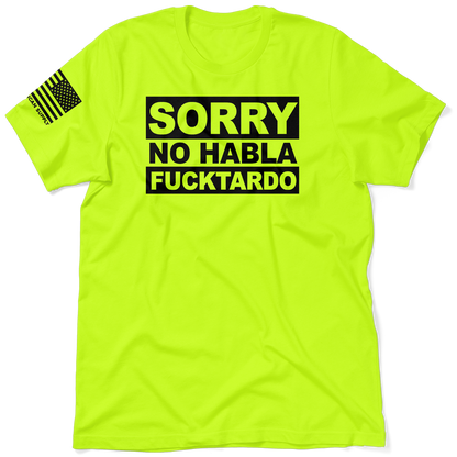 F*cktardo - Safety Yellow T-Shirt