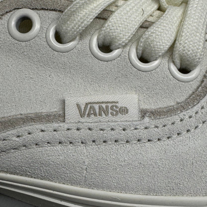 VANS Authentic Sliver Sneakers Shoes Women's Sz 9 White/White VN000D6DWWW