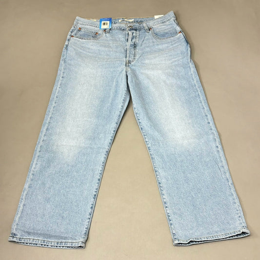 LEVIS Ribcage Straight Ankle Performance Jeans Women's Sz 26x27 Blue Light Wash