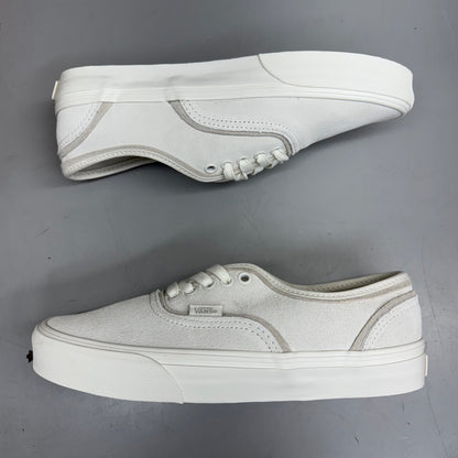 VANS Authentic Sliver Sneakers Shoes Women's Sz 9 White/White VN000D6DWWW
