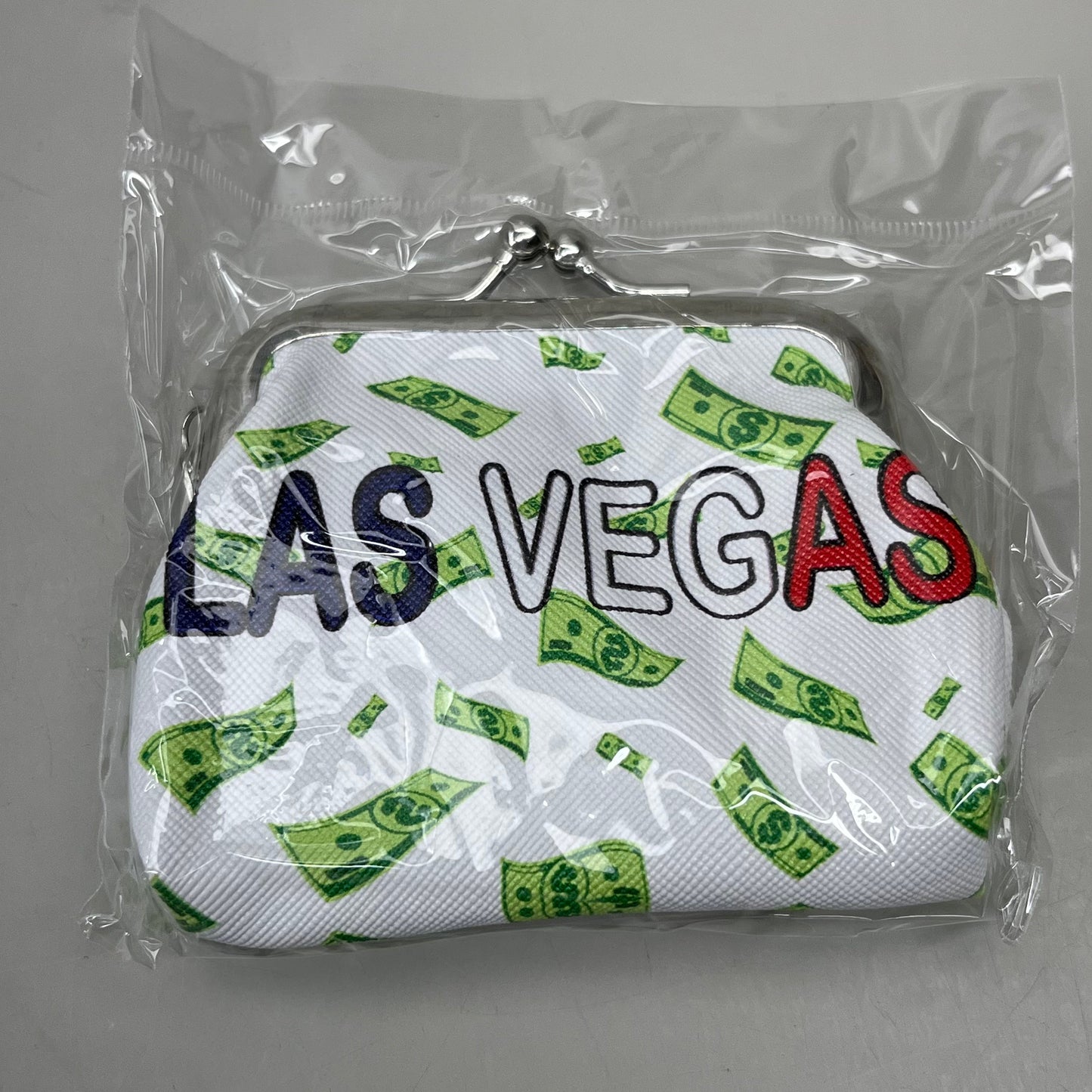 LAS VEGAS 3-PACK! Welcome to Fabulous Las Vegas Coin Purse Souvenirs 4" x 4" Money