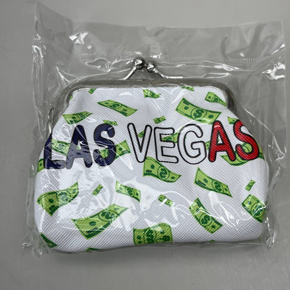 LAS VEGAS 3-PACK! Welcome to Fabulous Las Vegas Coin Purse Souvenirs 4" x 4" Money