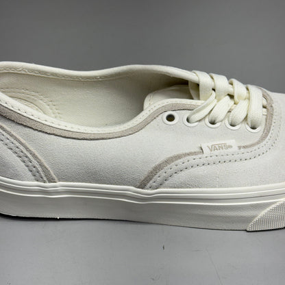 VANS Authentic Sliver Sneakers Shoes Women's Sz 9 White/White VN000D6DWWW