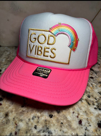God Vibes trucker hat