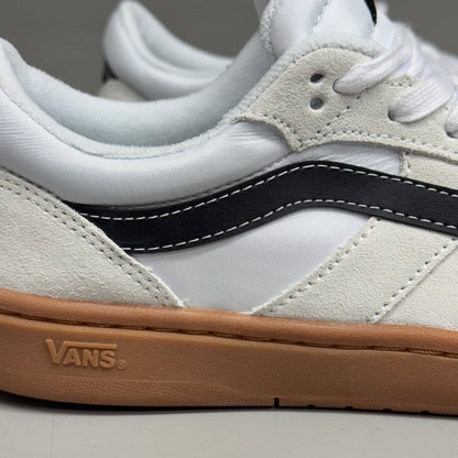 VANS Cruze 3.0 Sneakers Sz Men's 9.0 Women's 10.5 White/Gum VN000D6S9DH
