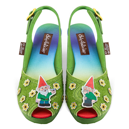 Chocolaticas® Naughty Gnome Women's Sandal