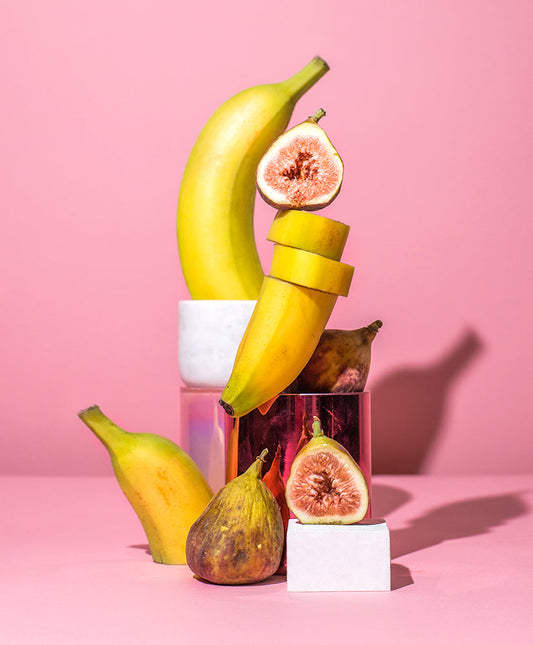 green banana & pink fig - the stash