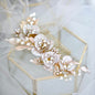 Loralyn - Bohemian Gold Bridal Hair Comb