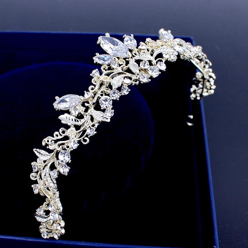 Callie - Gold Crystal Bridal Tiara