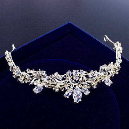 Callie - Gold Crystal Bridal Tiara
