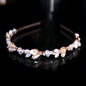 "Shaye" - Gold Opal Bridal Headband