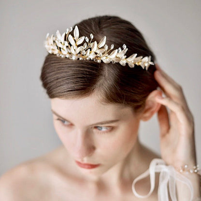 Reverie - Bohemian Rose Gold Bridal Tiara