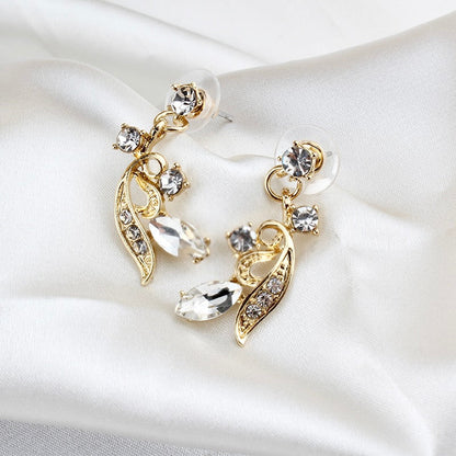"Tangier" - Rhinestone Bridal Jewelry Set - Available in Gold and Silver