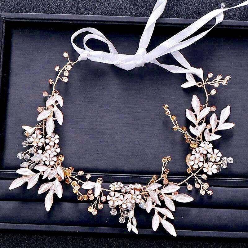 Ivy - Bohemian Crystal Headband - Available in Silver, Gold and Rose Gold