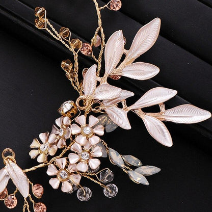 Ivy - Bohemian Crystal Headband - Available in Silver, Gold and Rose Gold