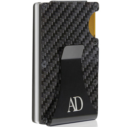 Carbon Fiber Card Case Money Clip