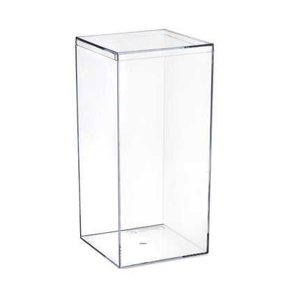 Clear Acrylic Boxes 4"X4"X8" 3 Pack