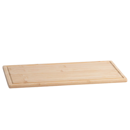 Bamboo Cutting Board Tray 8x16x0.5  2 Pack Eco Friendly Kitchen Gadget  Wooden Serving Trays for Meat, Vegetables, Cheese and Charcuterie Board  2 Pack of Bamboo Cutting Boards for Home and Kitchen Essentials