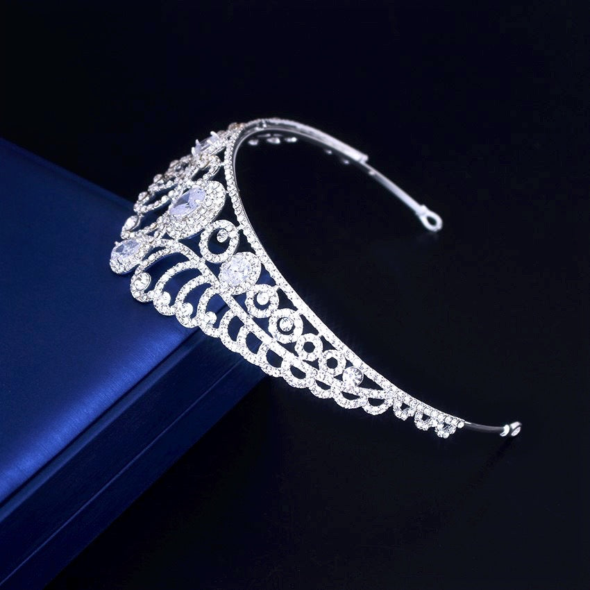 Sharon - Cubic Zirconia Bridal Tiara