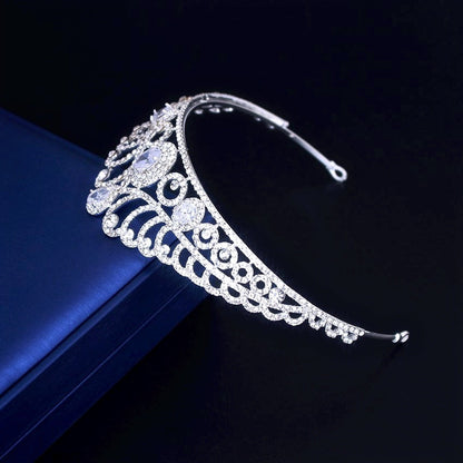 Sharon - Cubic Zirconia Bridal Tiara