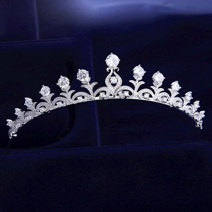 Pauline - Wedding Cubic Zirconia Tiara