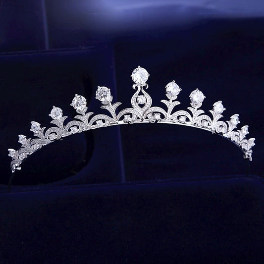 Pauline - Wedding Cubic Zirconia Tiara