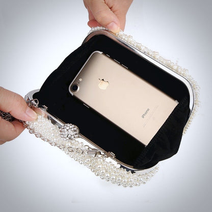 Blaire - Ivory Pearl Bridal Handbag Clutch