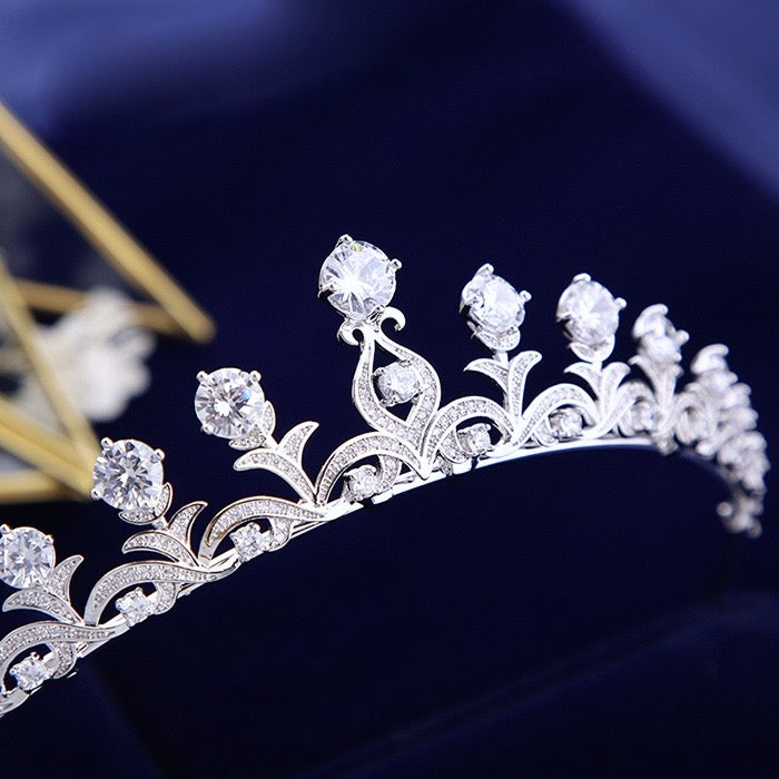 Pauline - Wedding Cubic Zirconia Tiara
