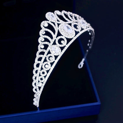 Sharon - Cubic Zirconia Bridal Tiara