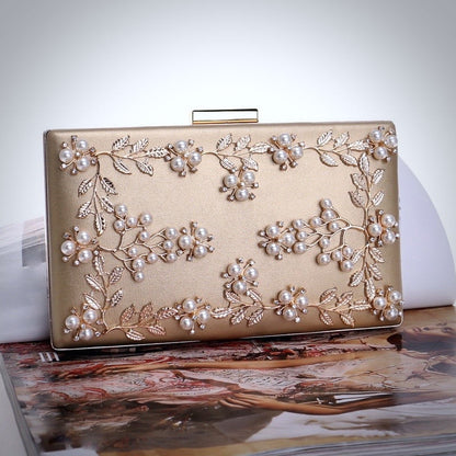Angela - Gold Bridal Handbag Clutch