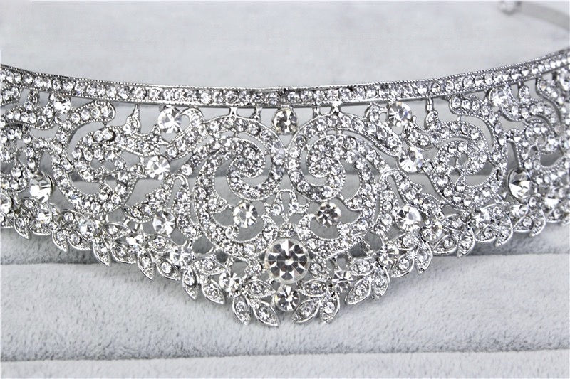 "Belinda" - Wedding Crystal Tiara