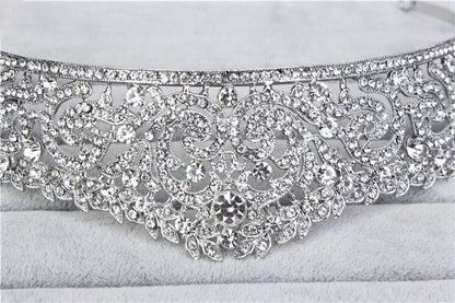 "Belinda" - Wedding Crystal Tiara