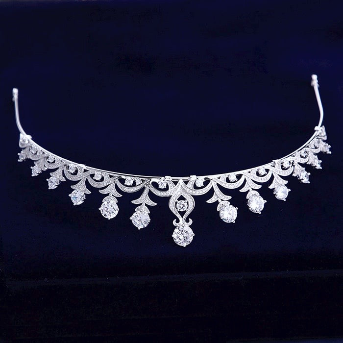 Pauline - Wedding Cubic Zirconia Tiara