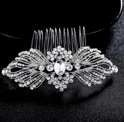 Tessa - Vintage Crystal Bridal Hair Comb