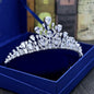 Felicia - Silver Cubic Zirconia Bridal Tiara