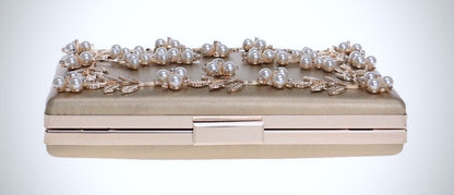 Angela - Gold Bridal Handbag Clutch