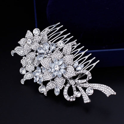 "Auna" - Crystal Bridal Hair Comb