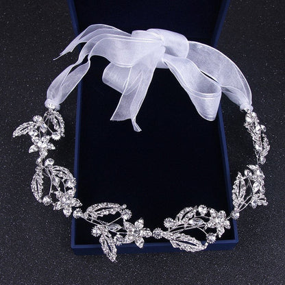 Lauren - Silver Crystal Bridal Headband
