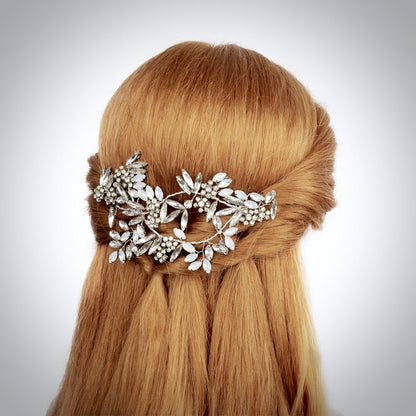 Lora -  Opal Bridal Hair Accessory