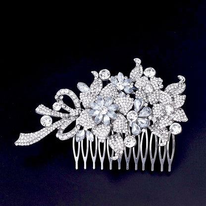 "Auna" - Crystal Bridal Hair Comb