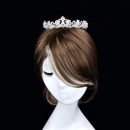 Jolene - Wedding Pearl and Rhinestone Tiara