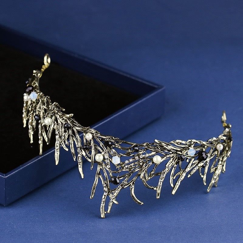 "Malena" - Baroque Bridal Tiara