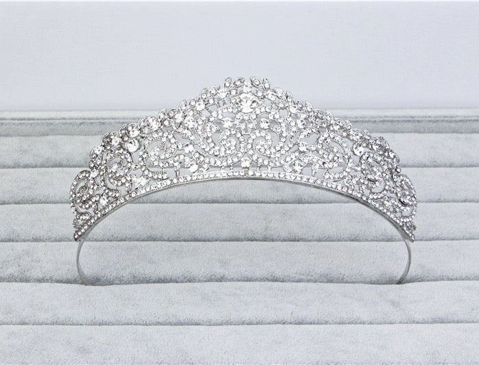 "Belinda" - Wedding Crystal Tiara