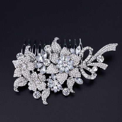 "Auna" - Crystal Bridal Hair Comb