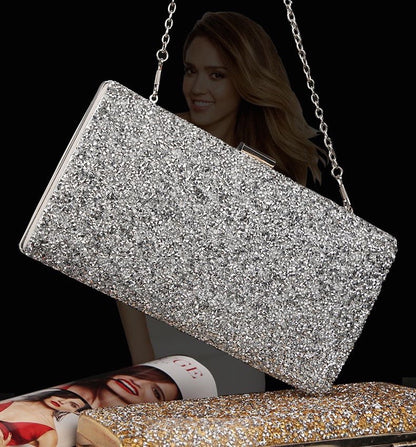 Charlee - Crystalized Bridal Handbag Clutch