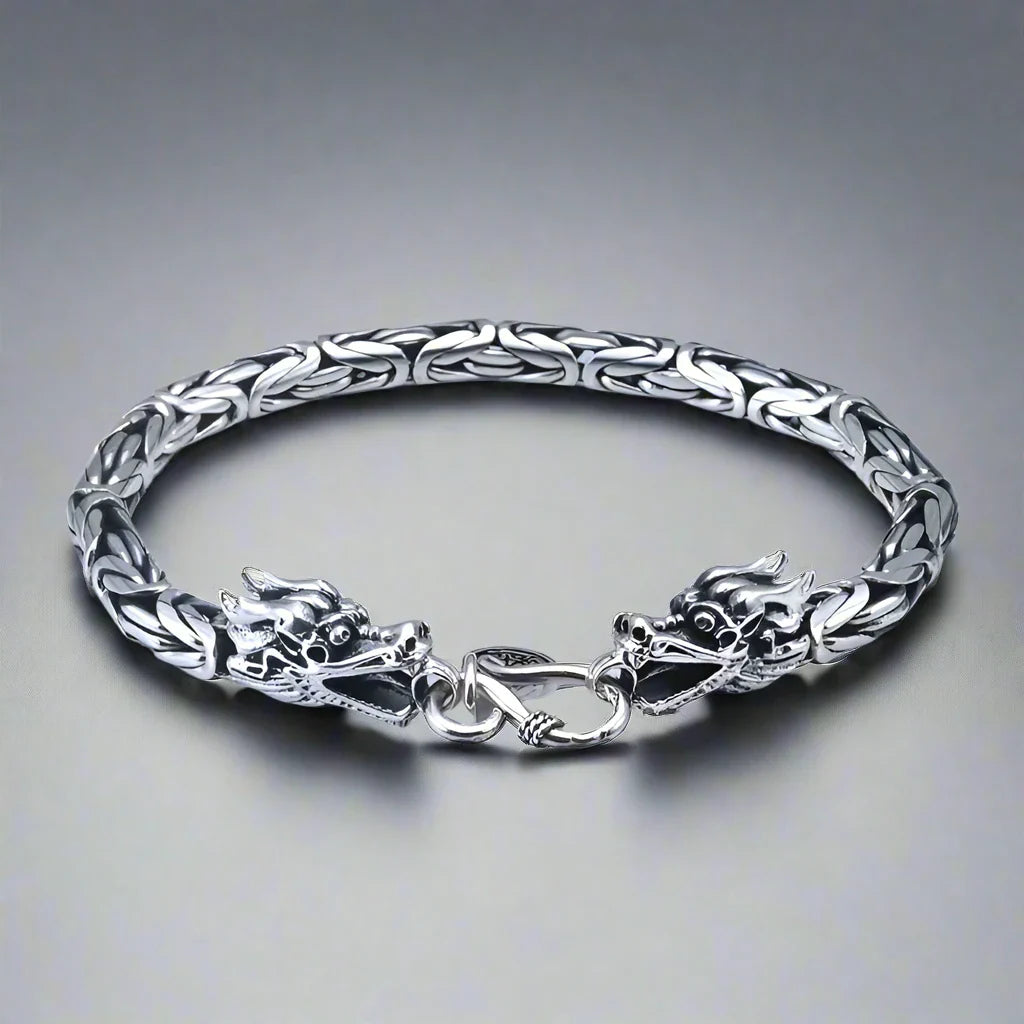 Vintage Dragon Chain Gothic Bracelet
