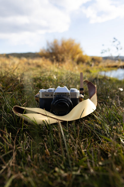 Solid-Colored Camera Straps